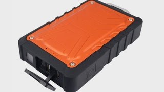 ToughTested Rugged Weatherproof 8000 mAh Dual USB Battery Pack [upl. by Jelsma]