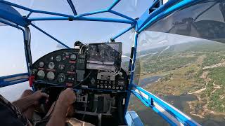 Flight back from Papineau Oak Bay glassy water landing short version [upl. by Auqeenahs203]