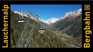 Lauchernalp Bergbahn 2022 Lötschental Wallis [upl. by Brittney]