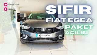 Fiat Egea Easy Plus aracımızı almaya gittik  Sıfır egea paket açılışı  İlk deneyimimiz [upl. by Annij]