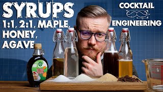 Essential Cocktail Syrups  Sugars in cocktails EXPLAINED Vol1 [upl. by Novahc888]