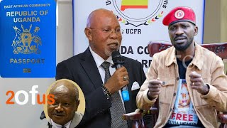 OKUSAZAMU PASSPORT YA BOBI WINE M7 GWEYATUMYE GEN JEJE ODONG UN EBATADEKO AKAZITO BOBI WINE MUNENE [upl. by Anelyak890]