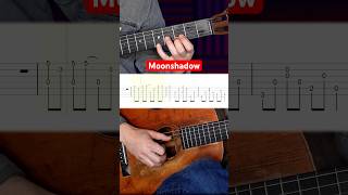 Moonshadow Cat Stevens Guitar Fingerstyle Tutorial shorts guitar [upl. by Keraj505]