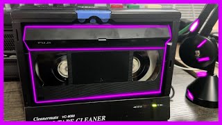 How to clean your VHS tapes in 2024  Save your Home Movies [upl. by Nilya]