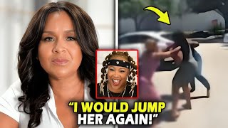 Lisa Raye Attacks Judy in Furious Fight Over Da Brat’s Baby [upl. by Gonick525]