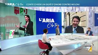 Giuseppe Conte contro il PD quotSpocchiosi il M5S non si lascia federare prima facciano ammenda [upl. by Naras291]