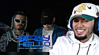 ESTE DEBIÓ SER EL BZRP Rauw Alejandro amp Bizarrap  BABY HELLO REACCION [upl. by Mansoor]