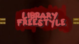 LIBRARY FREESTYLE Lyric Video Ai Vocal [upl. by Ateloj]