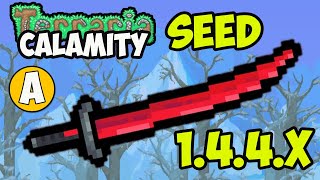 Terraria Calamity Mod how to get MURASAMA NEW SEED for 1449 2024 [upl. by Longwood]