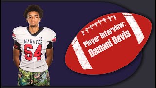 Player Interview Damani Davis [upl. by Emmey964]