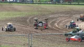 radford autograss 19513 class 8 graham bennet 7f roll [upl. by Malita39]