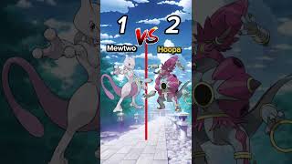 Mewtwo vs Hoopa shorts pokemon [upl. by Takashi962]