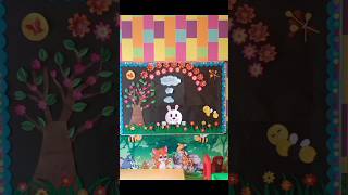 School bulletin board ideas School decoration ideas shorts2024 [upl. by Haveman170]