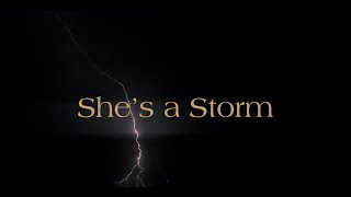 Tyler Mullendore  Shes a Storm Official Lyric Video [upl. by Maryl]