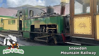 Snowdon Mountain Railway  24th July 2023 [upl. by Eyanaj]