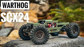 WARTHOG Chassis Kit for the SCX24 – The Ultimate Performance LCG Chassis Kit [upl. by Arihsay]