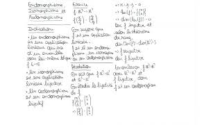 927 Endomorphisme Isomorphisme et Automorphisme [upl. by Liamsi190]