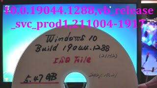 Windows 10 Build 190441288 [upl. by Ellennoj]