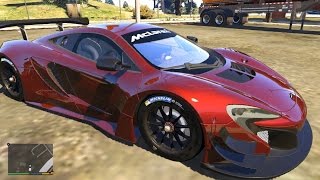 GTA V  McLaren 650s GT3 [upl. by Arocal]