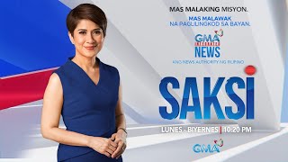 Saksi Livestream November 22 2024  Replay [upl. by Yblek]