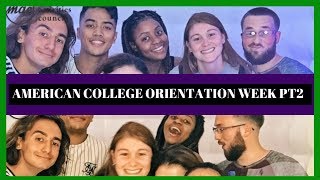 ORIENTATION WEEK PT2  AMERICAN COLLEGE SERIES  SOUTH AFRICAN YOUTUBER [upl. by Walston]