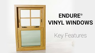 Endure Vinyl Windows Key Features [upl. by Kylila893]