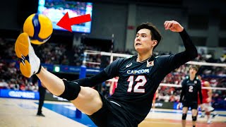 Craziest Volleyball Saves by Ran Takahashi 高橋蘭 [upl. by Stutsman]