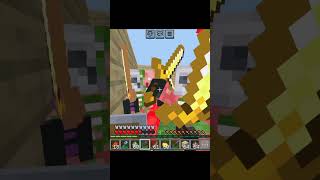 Minecraft 1 vs 20 Pigling shorts minecraft [upl. by Johna354]