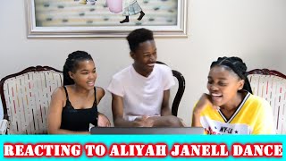 Reacting To Aliya Janell Dance  Jannet Jackson  Would you mind [upl. by Ioved388]