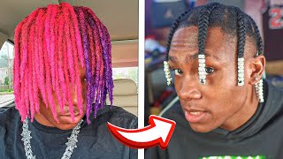 Combing Out Dreadlocks After 2 Years  How To Comb Out Dreads [upl. by Eniarrol]