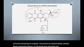 Intermolecular forces between DNA and intercalating drugs [upl. by Elicul]