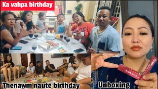 Hailey Bieber Rhode Vahpa sial leh thenawm naute b’day unboxing adayinmylife vlog family [upl. by Gussman]