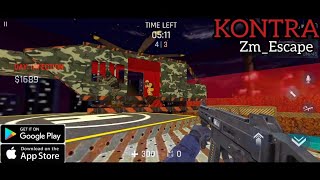 Kontra Multiplayer Fps  Zombie Escape Mode Gameplay [upl. by Clava]