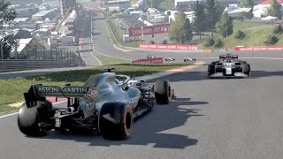 DRIVING EAU ROUGE DOWNHILL  F1 2021 [upl. by Edelson207]