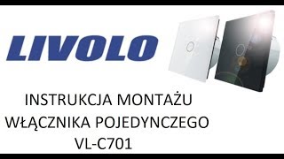 LIVOLO INSTRUKCJA WWC701  VLC701 [upl. by Anaytat]