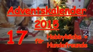 Adventskalender 17 Türchen Hund Gewürze kochen [upl. by Kinom96]