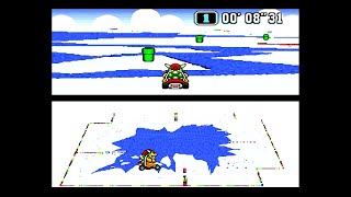 Super Mario Kart  Vanilla Lake 2  10032 [upl. by Underwood]