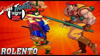 Street Fighter Zero 2 Rolento Arcade 60FPS Hard gaming streetfighter trending trending ryu ken [upl. by Nnaeiram805]