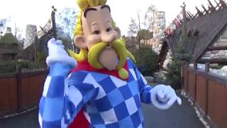 PARC ASTERIX RENCONTRE AVEC LES PERSONNAGES [upl. by Hollister]