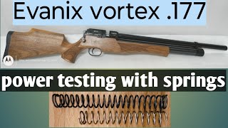 🇮🇳 Evanix vortex power test with different spring🇮🇳 [upl. by Verbenia]