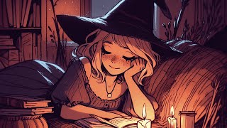 Sleepy Autumn Lofi 🍂 Chill Autumn Lofi Hiphop amp Fall Lofi Hiphop Fall Lofi for Witches [upl. by Sutniuq363]