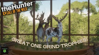 My First Great One Fallow Deer Grind so far 12 Diamonds amp Super Rare theHunter Call of the Wild [upl. by Anaid]