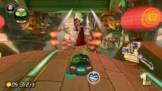 Dragon Driftway  Mario Kart 8 Deluxe Switch Original Course 150cc Pauline driving GLA [upl. by Akinat675]