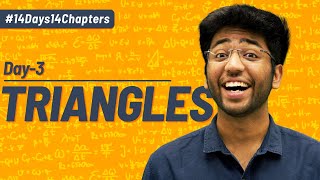 Day 3 Triangles  Chapter Revision With Most Expected Questions  Shobhit Nirwan [upl. by Farra]