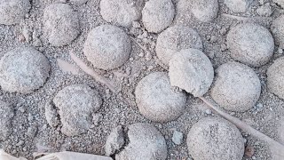 ASMR Nashuu 😊 softy dusty stone crumbling 🤤 crispy stone sand shape dry crumbling 💥 [upl. by Ecirtaeb883]