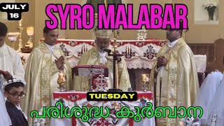 Syro Malabar Holy Mass in Malayalam  July 16 Tuesday  Holy Mass Today  Syro Malabar Holy Qurbana [upl. by Volding]