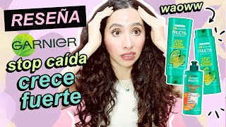 Reseña GARNIER STOP CAÍDA CRECE FUERTE con VITAMINA C 😯 [upl. by Rosenblum]