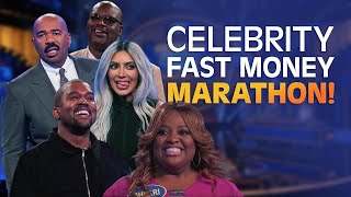 WOW Celebrity Family Feud Season 4 FAST MONEY MARATHON  Celebrity Family Feud [upl. by Adierf766]