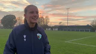 A hattrick against Caldicot Town for Chantelle Teare [upl. by Settera19]