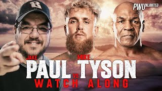 Jake Paul vs Mike Tyson Live Watch Along amp Pokemon [upl. by Aikel]